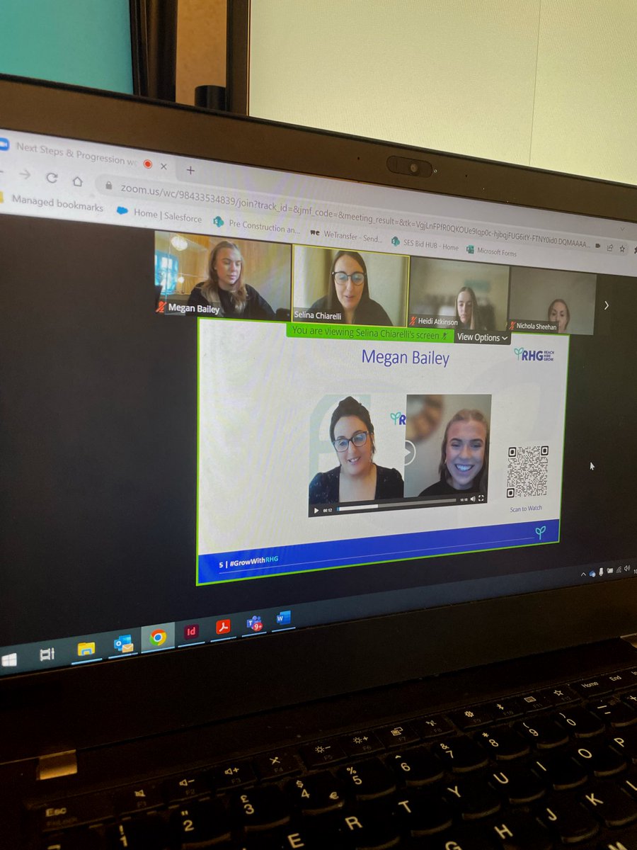 Last week I took part in the #ncw2023 with <a href="/RHGConsultLtd/">RHG Consult Ltd</a> at their Bid and Proposal Co-Ordinator next steps and progression workshop where I was interviewed about my progress since completing my apprenticeship with RHG 😁