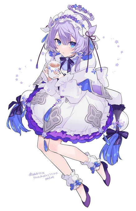 skebにて飴雨あづさ様( #Amesame_Azusa)を描かせていただきましたリクエストありがとうございました #Skeb #Commission  #あづさくひん 