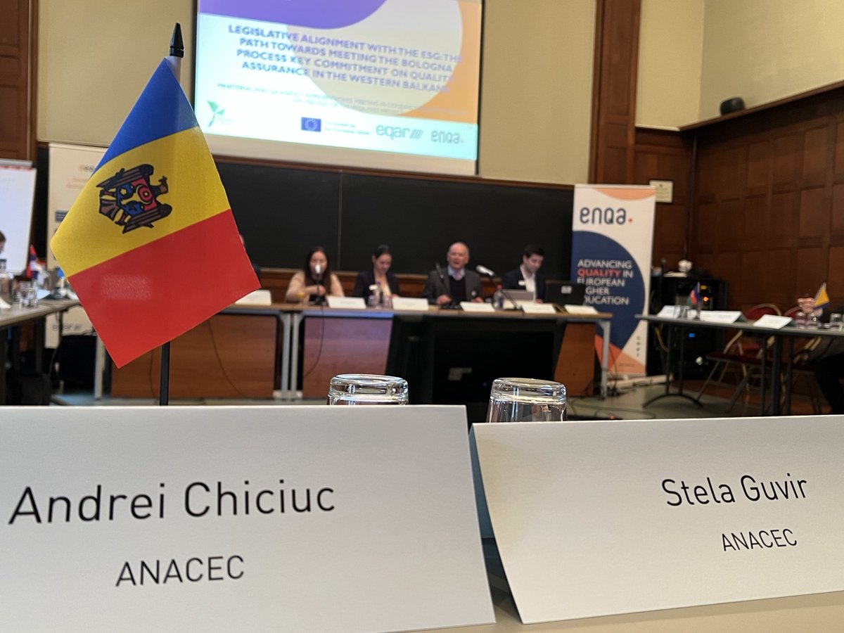 ANACECtwt's tweet photo. ℹ Between 07-10 March 2023, the #ANACEC team traveled and participated in the Ministerial and QA agency representatives’ meeting organized by #ENQA in conjunction with the kick-off meeting of the SEQA-ESG2 project, which took place in the city of Brussels , Belgium. https://t.co/ZgTXXHvb6F
