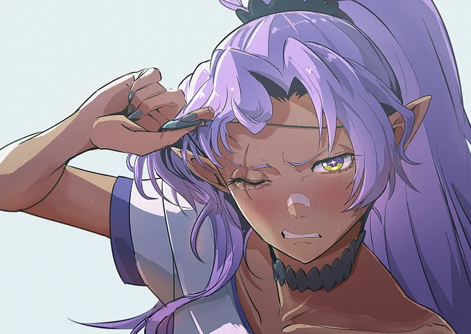 OCのハーゼルさん、skeb! 