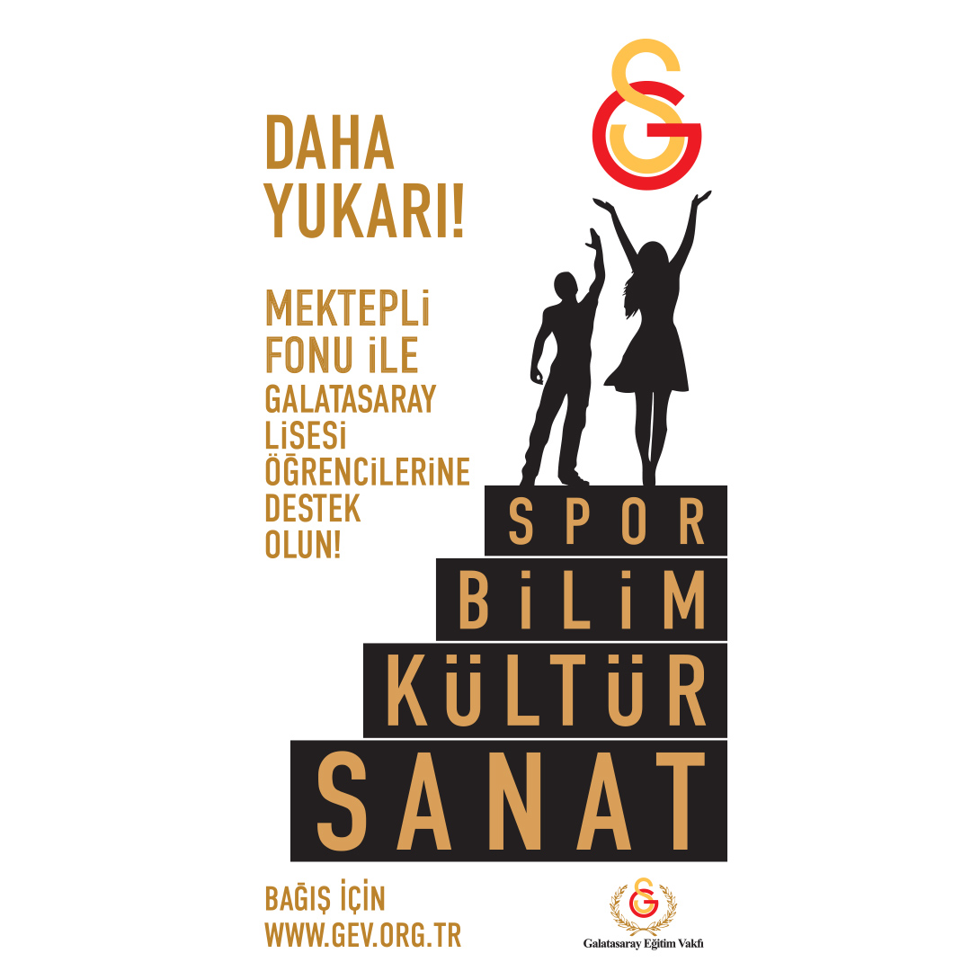 Mektepli Fonu ile Galatasaray Lisesi öğrencilerine destek olun! gev.org.tr/nasil-katilirim