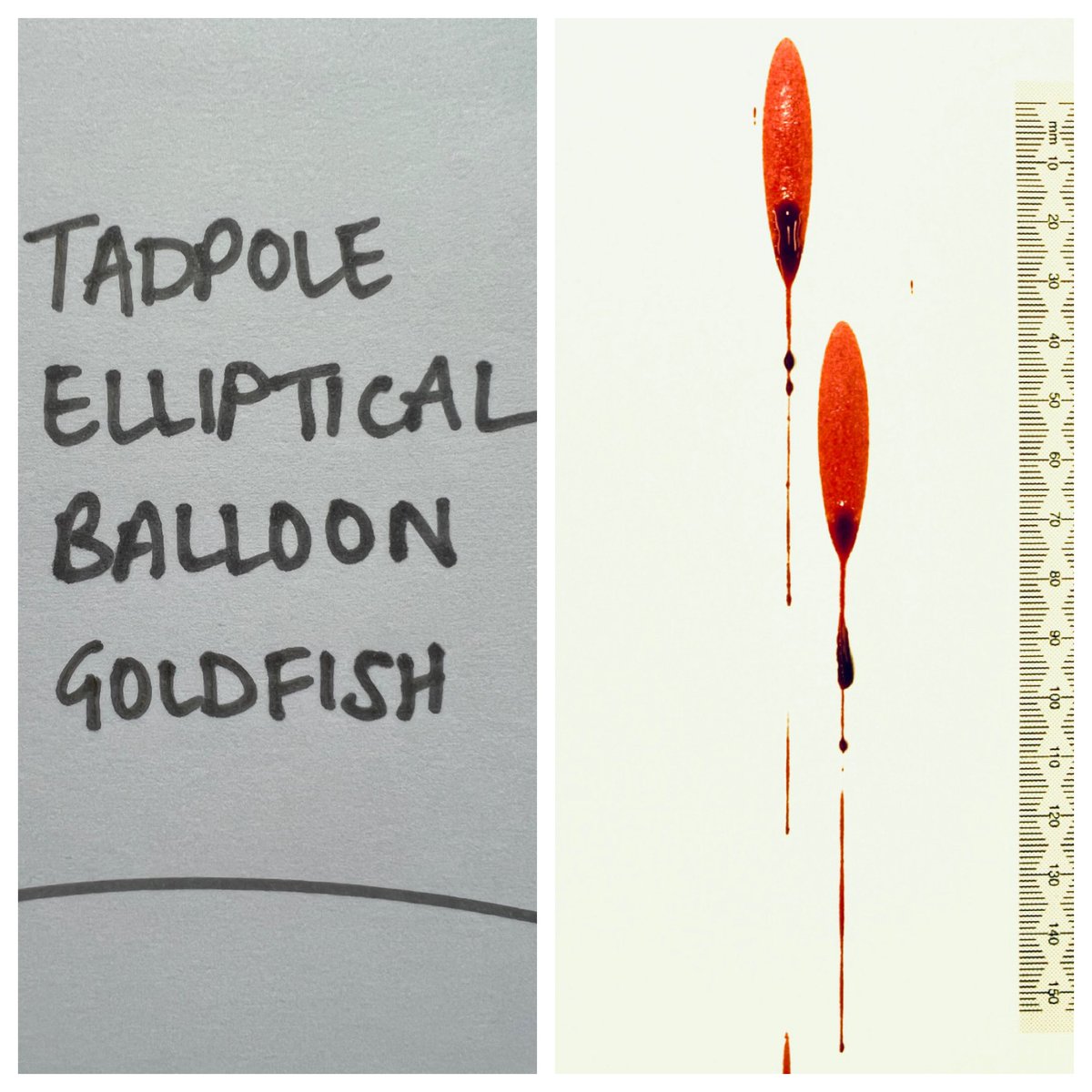 spatter_ed's tweet image. Can you remember the word you used the first time you had to describe the shape of a directional bloodstain? 

Here are some from the students  @KingstonUni’s applicant day this weekend. 

#BPA #bloodstainpatternanalysis #forensicscience #training #university