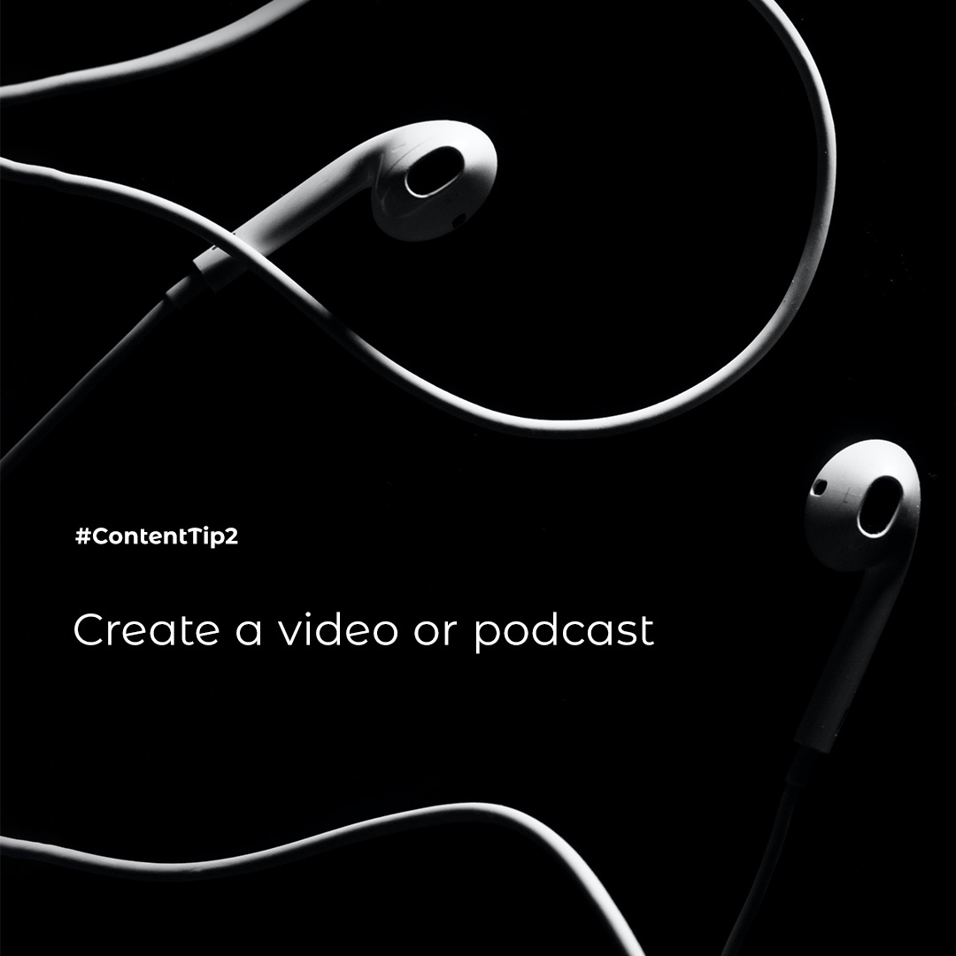 DMBC_global's tweet photo. #ContentTip 2 Create a video or #podcast version of your #content to reach a different audience or make it more engaging for certain users.
#TeamSpecialisedInPodcasting https://t.co/tg7WUuW24H