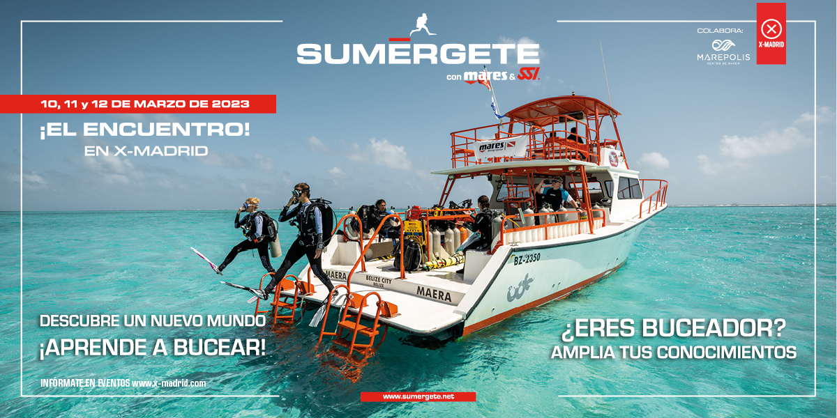 🤿La #RegióndeMurcia exhibe su oferta como destino de buceo todo el año en 'Sumérgete' en x-madrid.com.

Ha participado como destino invitado en el evento celebrado en Madrid este fin de semana.

➡️carm.es/web/pagina?IDC…

#TurismoRegióndeMurcia #CostaCálidaesBuceo