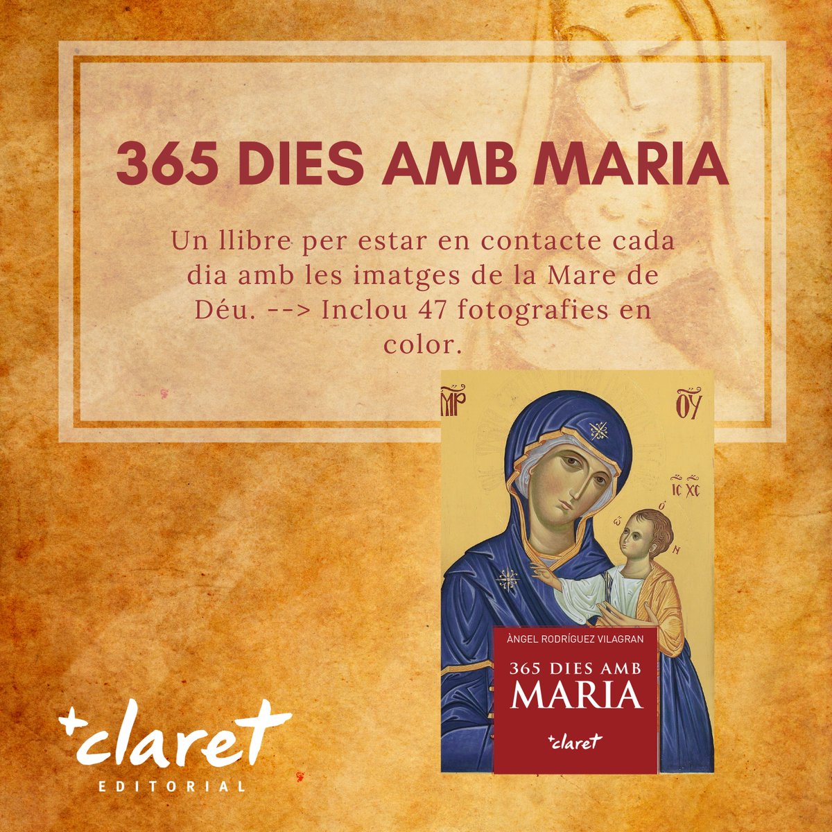 angeldelaweb's tweet image. 💙 #BonDia. Avui, a #365DiesambMaria, parlo de la Mare de Déu de la #Llet #Puigpelat #AltCamp +info angelrodriguez.info/365dies.htm #llibres #libros #tradicions #costums #etnografia #lectura #santuaris #mariologia #LibrosRecomendados #Quaresma #Cuaresma #SantJordi @LlibreriaClaret