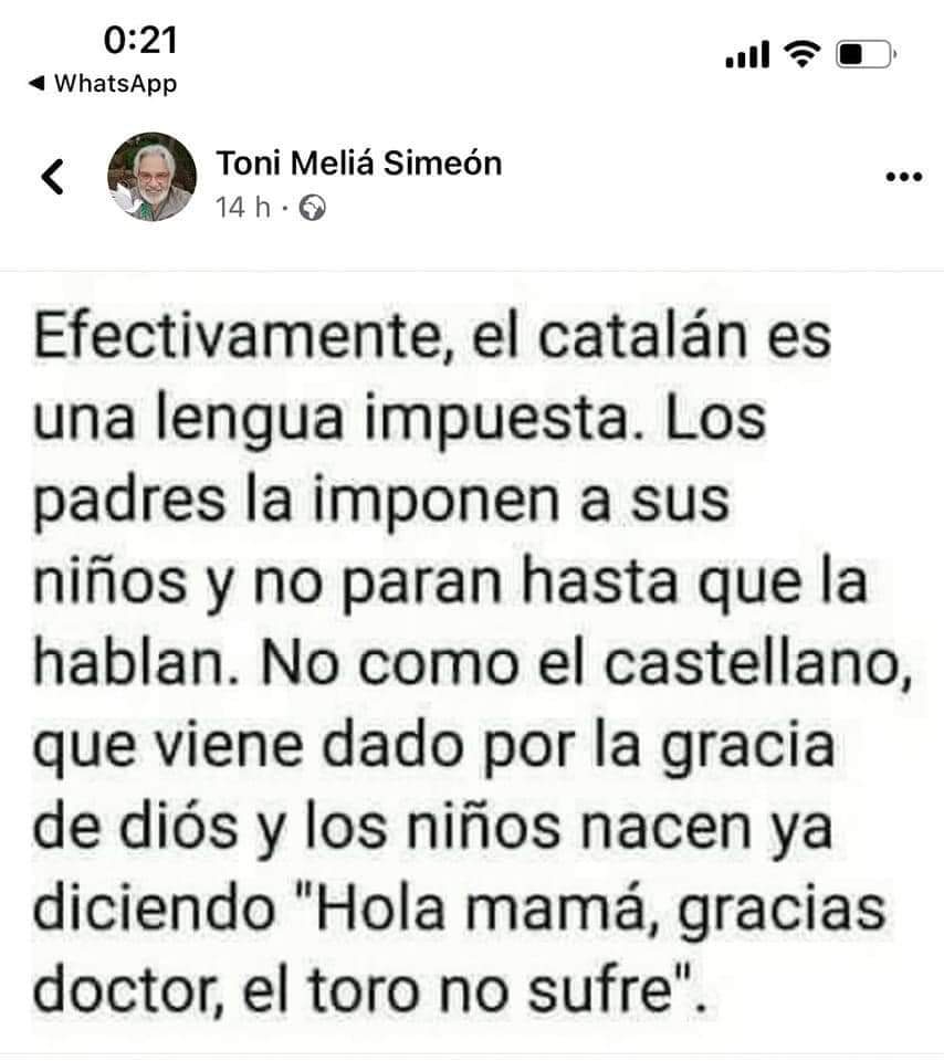 Tenim q defensar nostra llengua