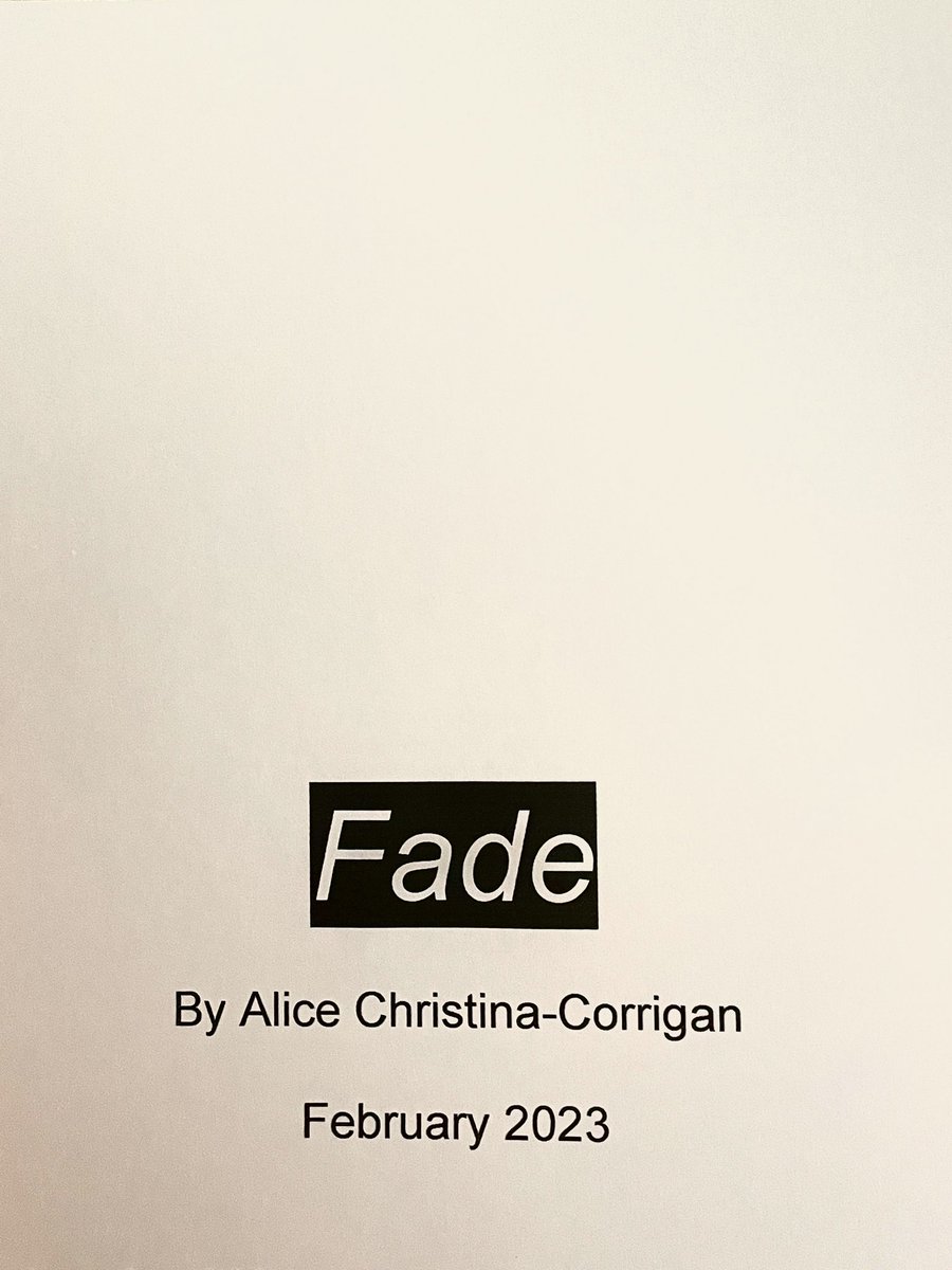aliceccorrigan's tweet photo. Today, we head into the first R&D of Fade as part of the #DevelopedWith at @The_Lowry with a group of people I am beyond lucky to work with. Grateful (nervous) & ready to see where Fade takes us 💗 https://t.co/bzzu5kkoU6