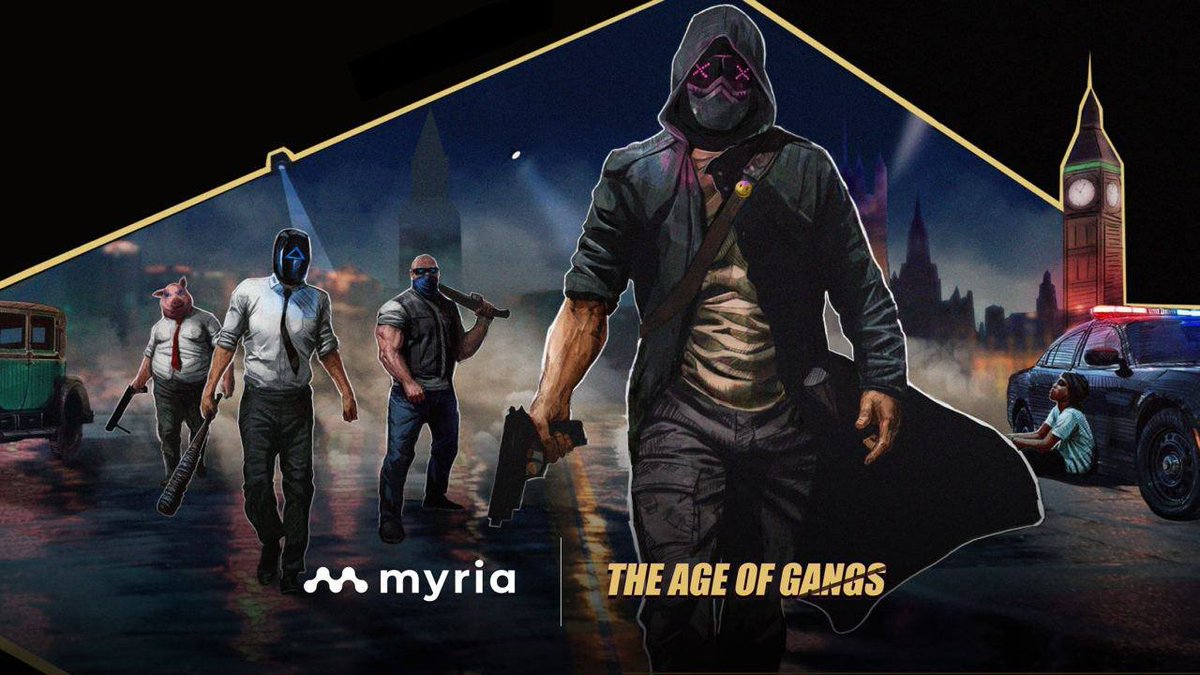 We’re delighted to partner with @myria. In our search for the best scaling solution for The Age Of Gangs, we left no stone unturned. @myria lets us scale our NFT collections with ease with ZERO transaction fees, and has a great team that supports us. Go Myria!

#PoweredbyMyria