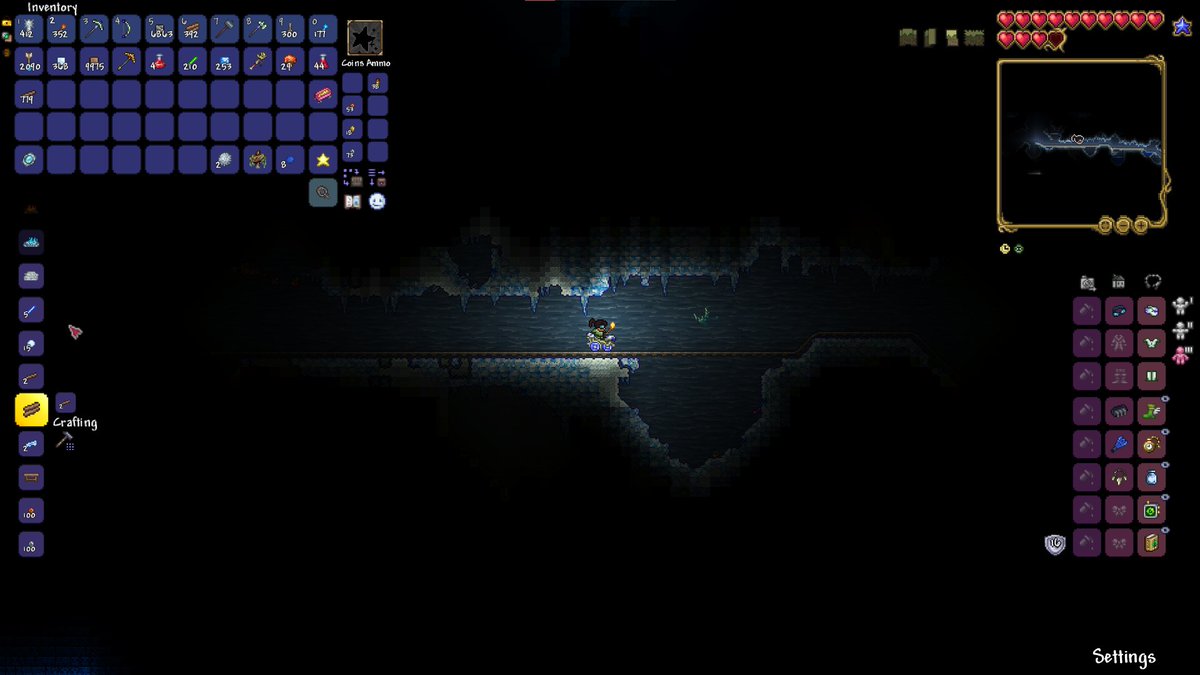 found the minetrack for crimson and snow biome (๑˃ᴗ˂)ﻭ