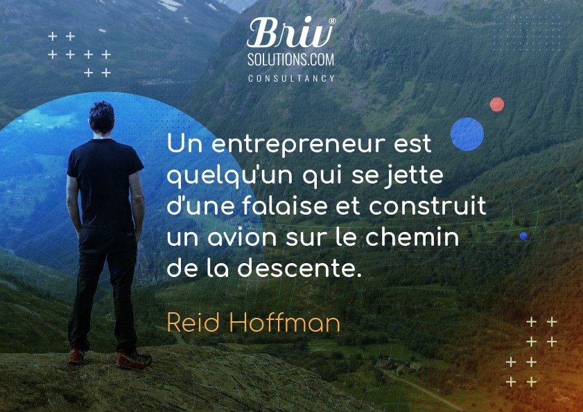 brivsolutions's tweet photo. Un entrepreneur est quelqu'un qui se jette d'une falaise et construit un avion sur le chemin de la descente.

#entrepreneur #companygrowth #leadership #business #growthmanagement #marekting #managementconsultancy https://t.co/ipYuq5dnWZ