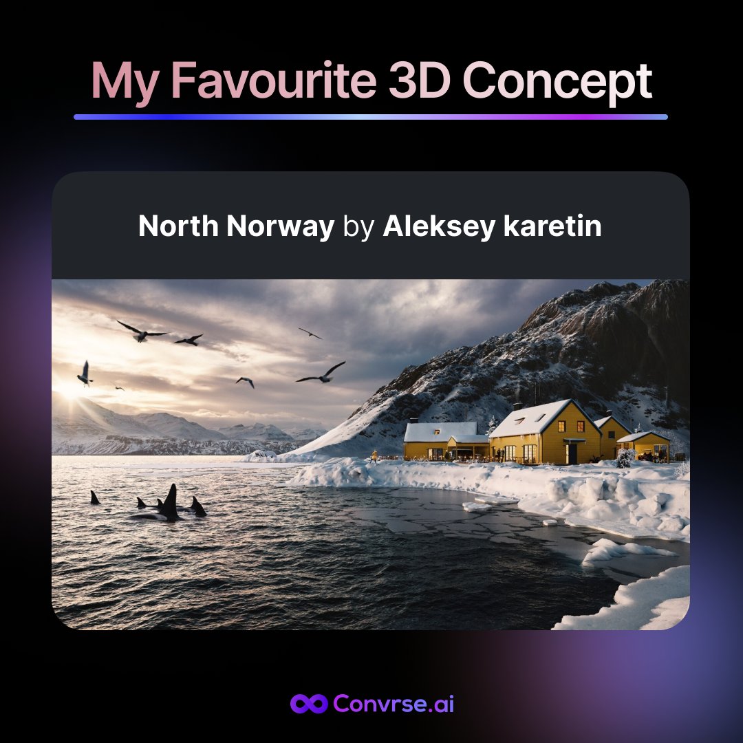 Convrseai's tweet photo. Meet mohit chauhan, who has been with our team for a little over an year now. In his stint with us so far, Mohit has contributed to some brilliant 3D spaces and has learnt and grown as a creator by leaps.
Featured Artist:
Aleksey Karetin
#3d #3Dcommunity #3Dspatialdesign https://t.co/2NeQTOFLOM