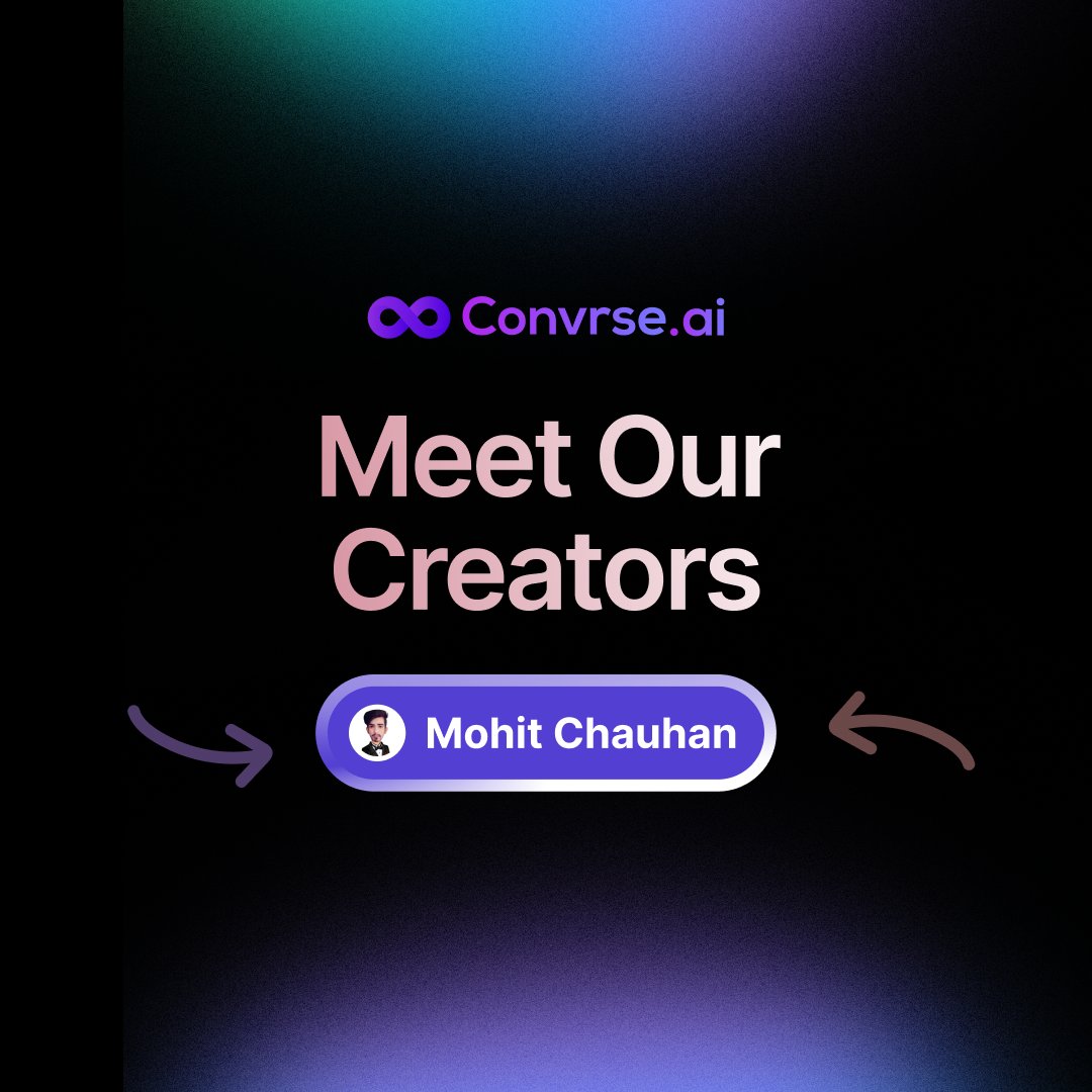 Convrseai's tweet photo. Meet mohit chauhan, who has been with our team for a little over an year now. In his stint with us so far, Mohit has contributed to some brilliant 3D spaces and has learnt and grown as a creator by leaps.
Featured Artist:
Aleksey Karetin
#3d #3Dcommunity #3Dspatialdesign https://t.co/2NeQTOFLOM