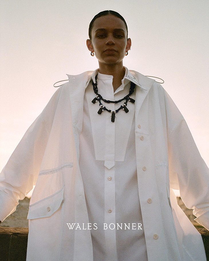 designscene's tweet photo. Photographer #TylerMitchell captured #WalesBonner's SS23 campaign featuring top model #BinxWalton: https://t.co/cL7ZdaFATW https://t.co/LMuk9bQKvJ