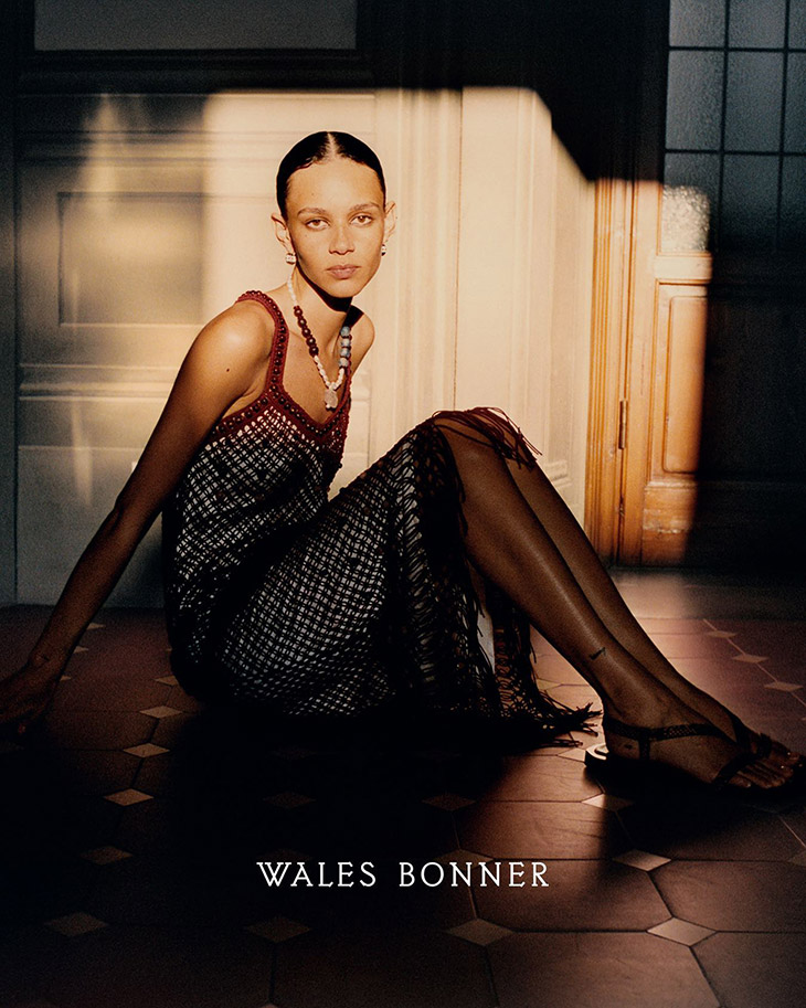 designscene's tweet photo. Photographer #TylerMitchell captured #WalesBonner's SS23 campaign featuring top model #BinxWalton: https://t.co/cL7ZdaFATW https://t.co/LMuk9bQKvJ