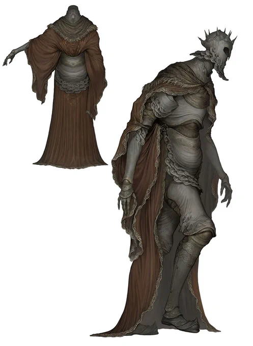 Concept art | Elden Ring - Sir Gideon Ofnir 