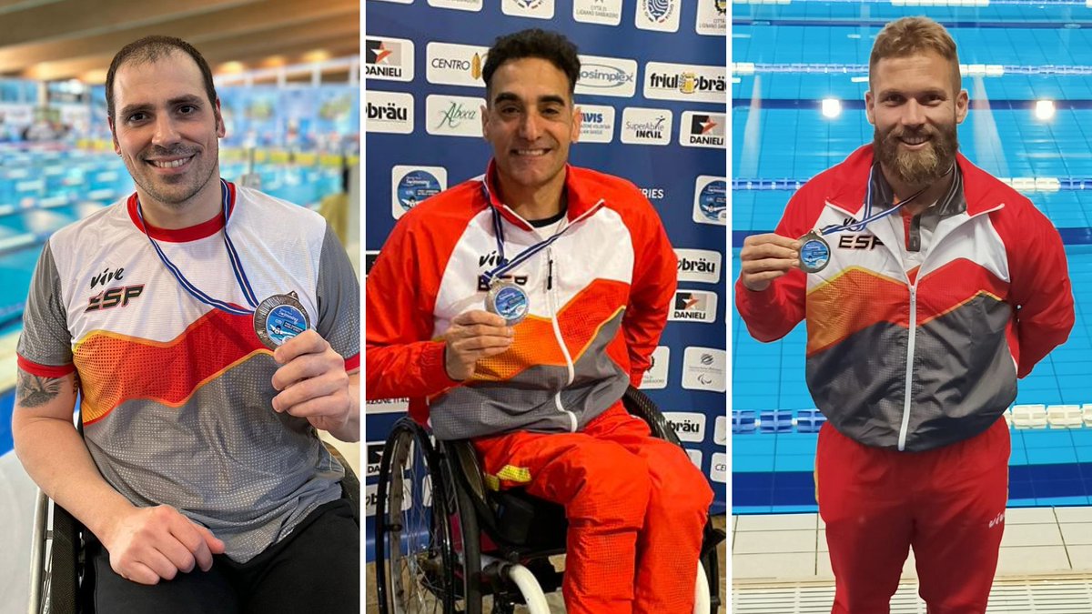 dxtadaptado.com (@dxtadaptado) on Twitter photo Cinco medallas y dos récords de España en las Series Mundiales de natación 🏊♂️🏊♀️ en Lignano 🇮🇹
Toni Ponce 🥇🥇🥈
Miguel Luque 🥈
Alejandro Rojas 🥈
📰 NOTICIA de <a href="/JesusOrtizDXT/">Jesús Ortiz García</a> ➡️ dxtadaptado.com/2023/03/13/cin… Cinco medallas y dos récords de España en las Series Mundiales de natación 🏊♂️🏊♀️ en Lignano 🇮🇹
Toni Ponce 🥇🥇🥈
Miguel Luque 🥈
Alejandro Rojas 🥈
📰 NOTICIA de <a href="/JesusOrtizDXT/">Jesús Ortiz García</a> ➡️ dxtadaptado.com/2023/03/13/cin…