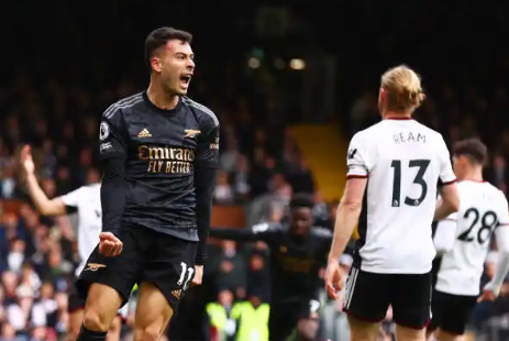 G_Martinelli35's tweet photo. Gabriel Martinelli has scored 23 goals for Arsenal in the Premier League, levelling Anelka's total for PL scored for the club while 21 or under, and trailing only teammate Saka

(@OptaJoe ) https://t.co/DjXsvk0M7f