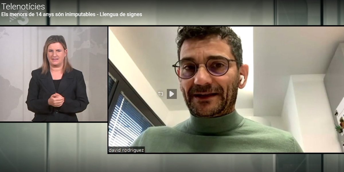 El secretari del Col·legi i membre de la Comissió d'Infància i família, David Rodríguez, explica en el telenotícies de <a href="/tv3cat/">TV3 és ara @Som3Cat</a> l'acompanyament i el seguiment que es fa des del #treballsocial als menors de 14 anys implicats en casos d'agressions sexuals.👇
bit.ly/TSCATTV3