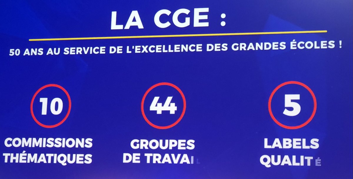 ⁦Lundi célébration ⁦⁦<a href="/ConferenceDesGE/">Conférence des grandes écoles</a>⁩ 🥳 avec ⁦<a href="/HECParis/">HEC Paris Business School</a>⁩ ⁦<a href="/ESCP_bs/">ESCP Business School</a>⁩ ⁦⁦⁦⁦⁦<a href="/essec/">ESSEC Business School</a>⁩ ⁦stars🤩 CCI_Paris_IdF⁩ et nos concours BCE et ⁦<a href="/JoinusinFrance/">Join a School in France</a>⁩ pour attirer les talents! #excellence ⁦<a href="/ThJeanjean/">Thomas Jeanjean</a>⁩ ⁦⁦<a href="/anelorek/">anne-laure koning</a>⁩
