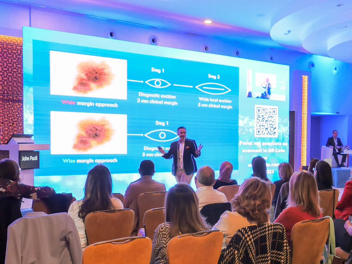 Congratulations to Noureddine Litaiem and Meriem Jones for their very successful 1st Meeting of the Tunisian Dermatosurgery Society. It was an honor to speak at the meeting about how #dermoscopy improves surgical treatment of skin cancer.