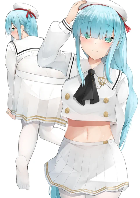制服姿のジェーナス#アズールレーン #AzurLane 