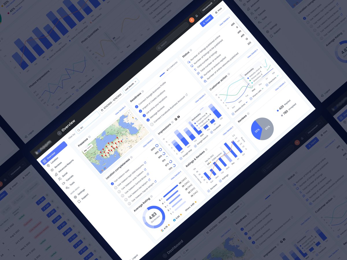 musemindagency's tweet image. Konoom - Overview Panel
Сheck out more👉 dribbble.com/shots/20792586…

👋 Let&apos;s discuss your project: hello@musemind.agency

#datavisualization #saas #analyticsdashboard #saasdashboard #analyticsapp #statistics #advancedanalytics #musemind