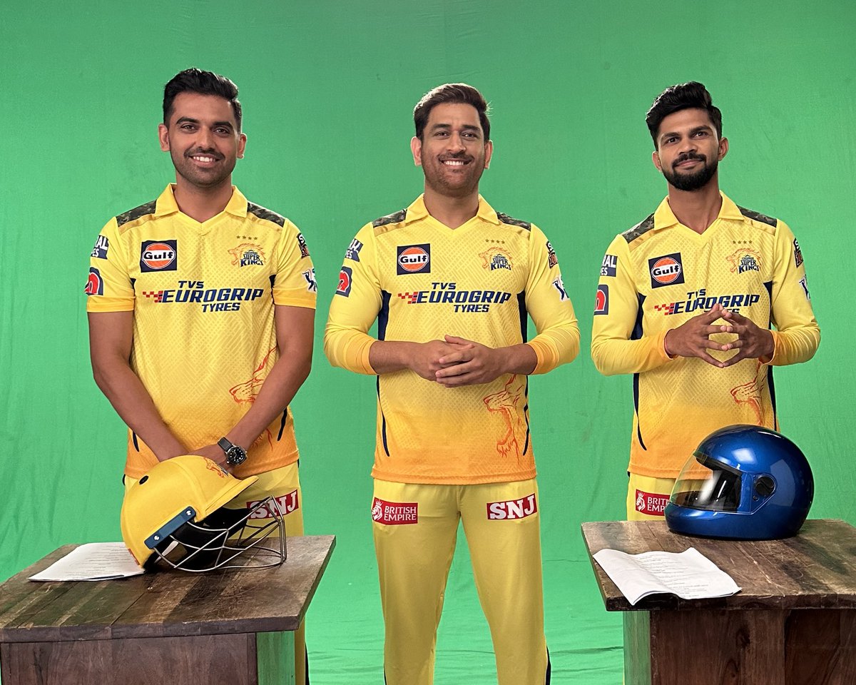 Yellow in Action!💛 #WhistlePodu #CSK