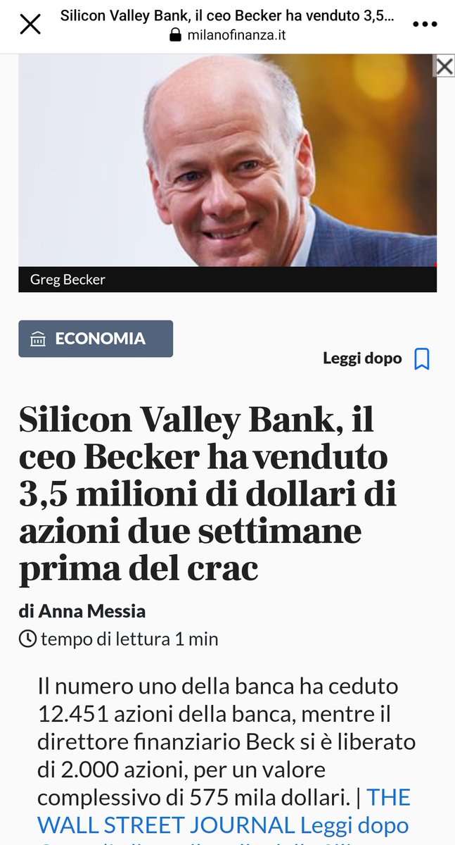 el_Racunas's tweet image. Caso mai vi venisse il dubbio che questa #ondata di fallimenti bancari non fosse programmata. E non si fermerà agli #USA ovviamente, spero sappiate dove vogliono arrivare perché è da un po&apos; che ci girano attorno indirettamente...
#SignatureBank #SiliconValleyBank #BankCrash