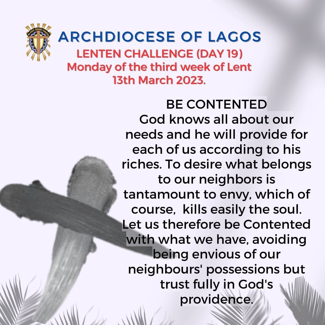 LectorsL's tweet image. Lenten Period - moment of retrospect