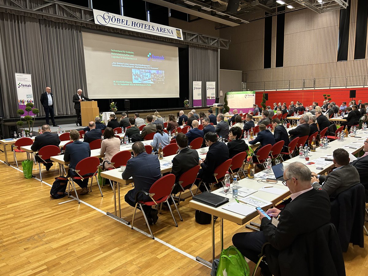 #femak eröffnet die 39. Bundesfachtagung in Rotenburg a.d. Fulda. Wir wünschen Ihnen 2 erfolgreiche Kongresstage! #bufata23
