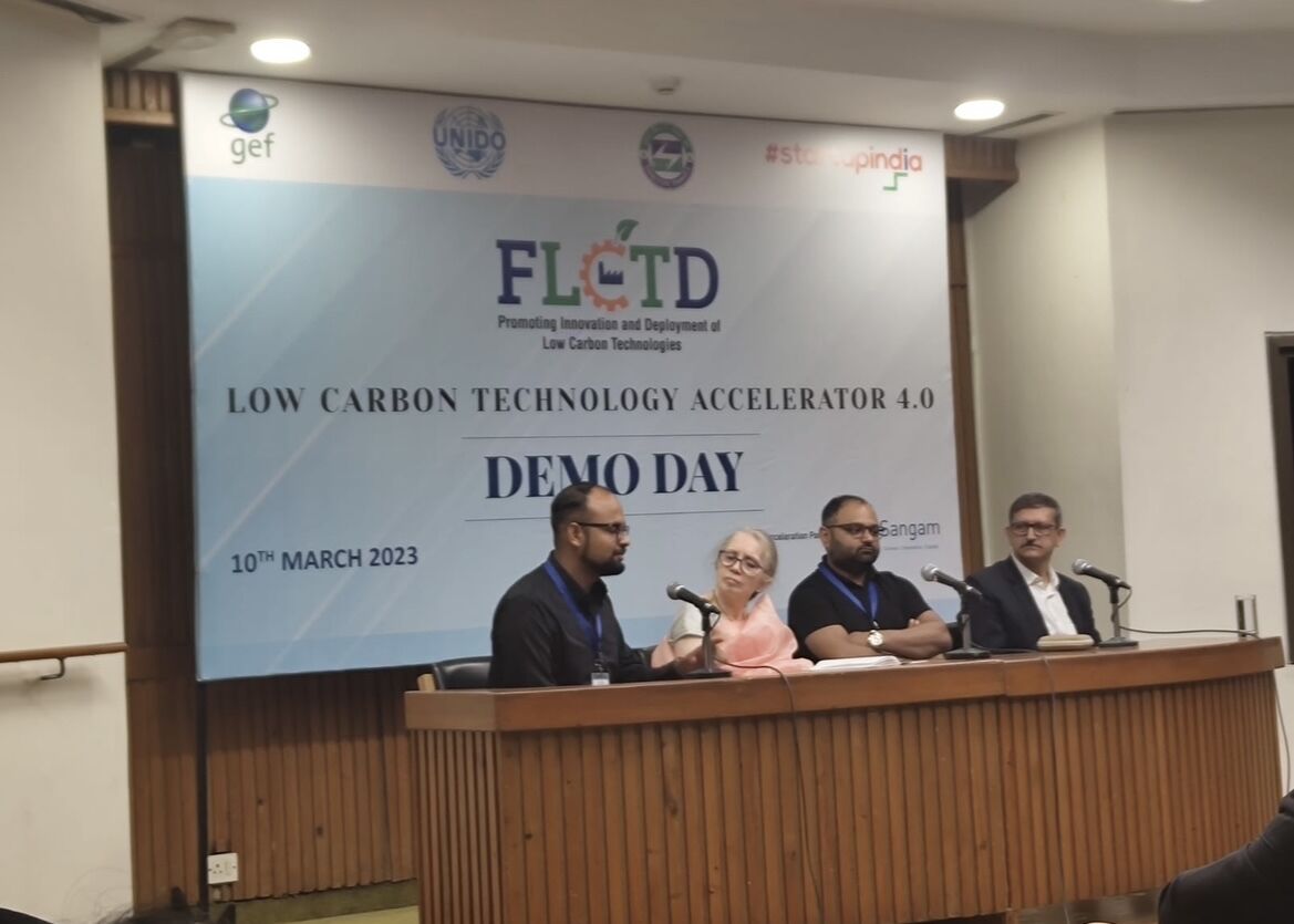 AicSangam's tweet photo. Well here is what our 9th and 10th March looked like! Startups part of the #FLCTDAccelerator4 came to Delhi to pitch during the #DemoDay Finale.
#FLCTD #FLCTD4 #Demoday #startuppitching #cleantech #cleantechnology #climatetech #industrialdecarbonisation https://t.co/83ewsoAMe2