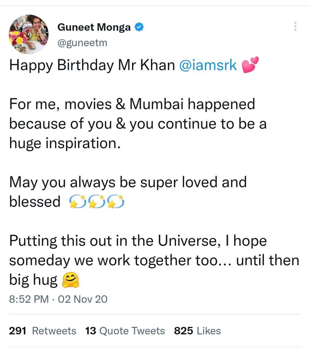 JacyKhan's tweet photo. @iamsrk @guneetm @EarthSpectrum @mmkeeravaani @ssrajamouli @AlwaysRamCharan @tarak9999 My happy baby... Knew you will tweet 💖 It's coming home baby, You woke up with a good news &amp; a big smile today 💖 Your friend will bring it to you on your way to bless it with your auspicious touch 🤌🏼  And you mentioned both as a proud insian, Good people won 💖 https://t.co/eahjdZzo6C