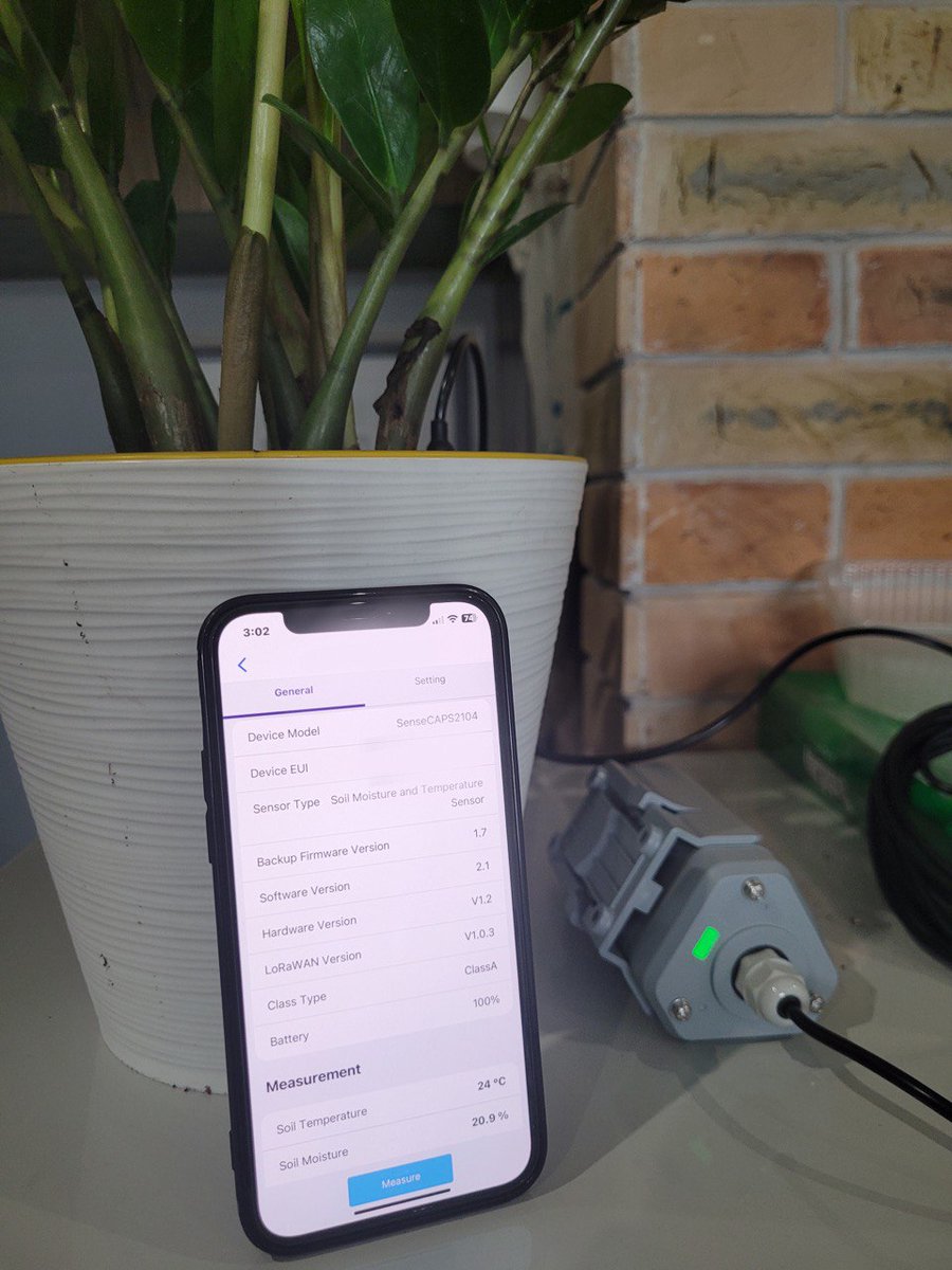talant's tweet photo. These sensors will go to disaster-prone mountainous areas of Kyrgyzstan to monitor and forecast emergencies. In the meantime testing devices on peaceful houseplants (soil temp is 24C,  moisture is 20.9%)
https://t.co/UZE2gzi5Vy

#DisasterResilience #ClimateChange #IOT #LoRaWAN https://t.co/Hd6HfLNvFl