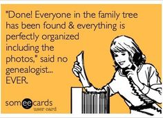 If only it was that easy! #lifeofagenealogist #genealogymeme #familytree