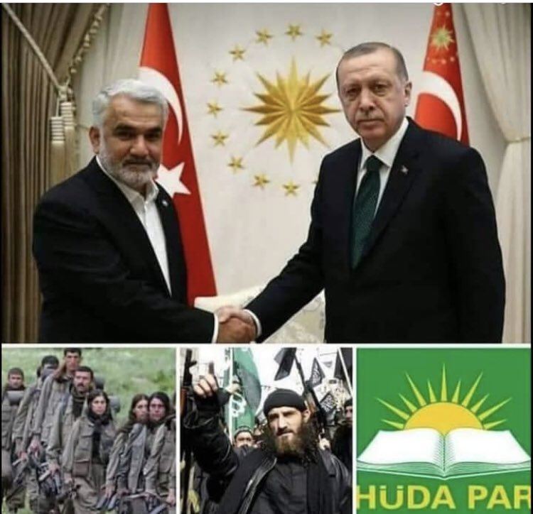 Masanın altında HDP’yi arayanların
Yatak odasında HÜDA-PAR çıktı….