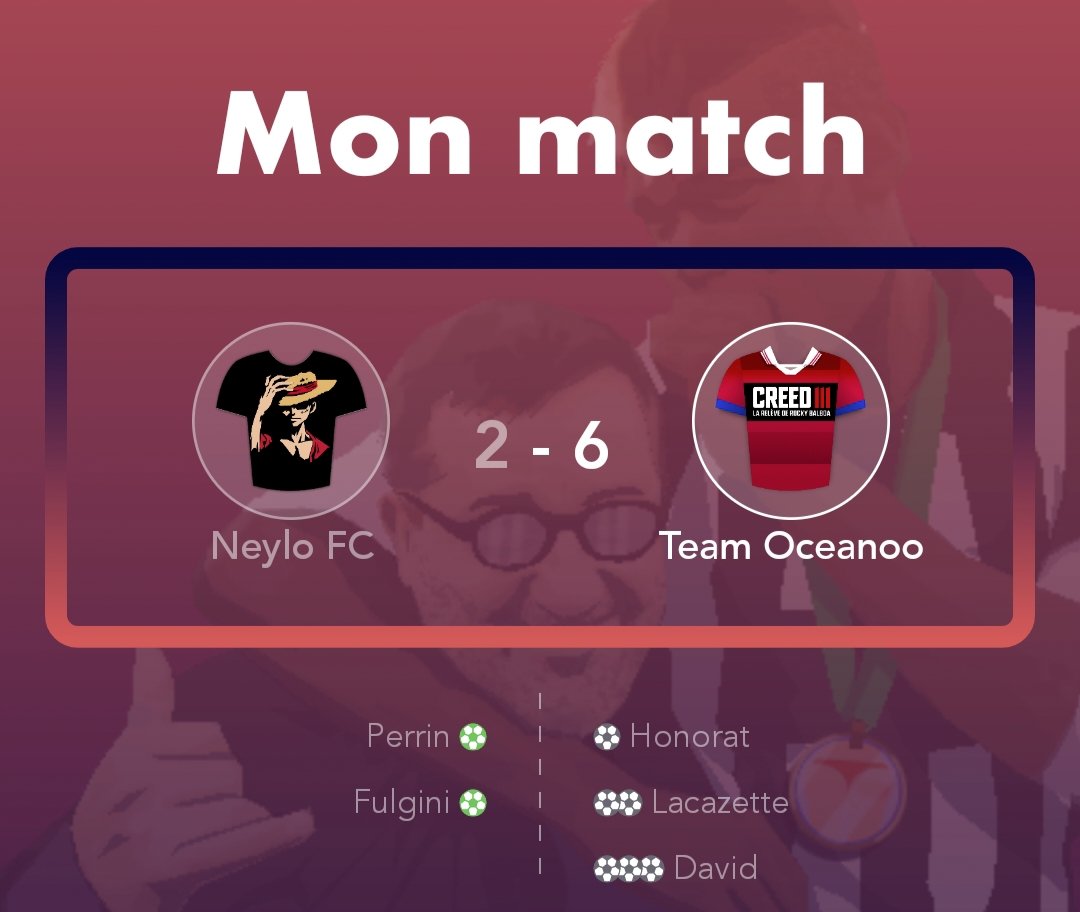 TeamOceanoo's tweet photo. 🏆 TF LIGUE 1
VICTOIREEEEEEEE de @TeamOceanoo vs @NeyloFC
Un match plié en 10mn. Messi n'est pas rentré sur le terrain car il s'est endormi sur le banc 🫡
Les buts sont signés :
- J. David 🇨🇦 x3 😹😹😹
- A. Lacazette 🇨🇵 x2 😹😹
- F. Honorat 🇨🇵
#TeamOoo | #ROAD2BACK2BACK https://t.co/E0FFnchRbU