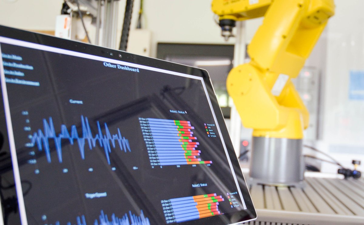 DigitMe1's tweet photo. Are you a manufacturing business interested in finding out the advantages of analysing data from your factory floor? DigitME2 offers free, open source software for machine monitoring, process timings + environmental factors. Get in touch for more info &amp; book a demonstration https://t.co/loK5WxoTum