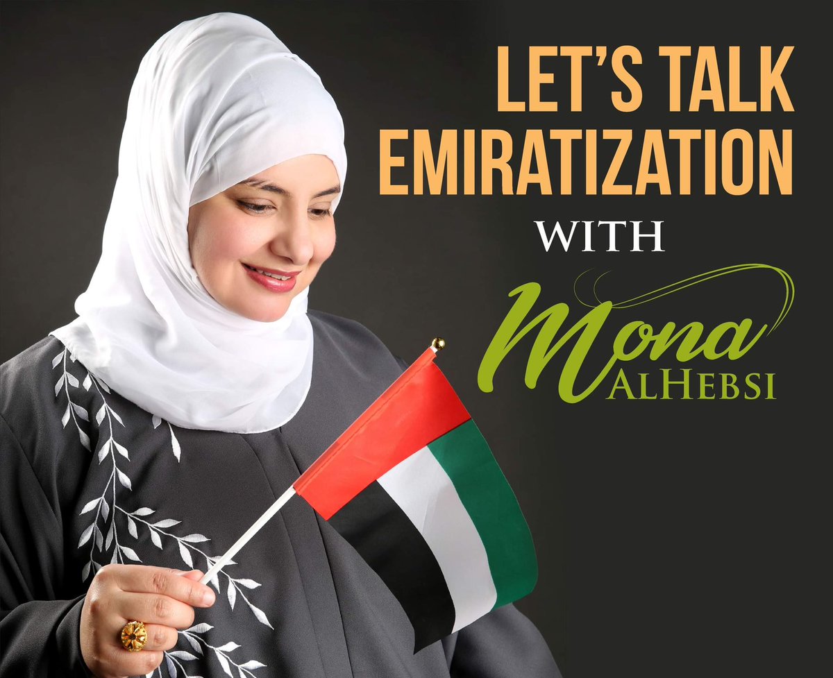 Glad to present the first episode of “Let’s Talk #Emiratization with Mona AlHebsi” series 🇦🇪👇🏻
youtu.be/sfUohdcxYas

#emiratisation #privatesector #nafis #unitedarabemirates #dubai #monaalhebsi #tawteen #letstalkemiratization #employment #tawdheef #jobsfornationals #emiratis