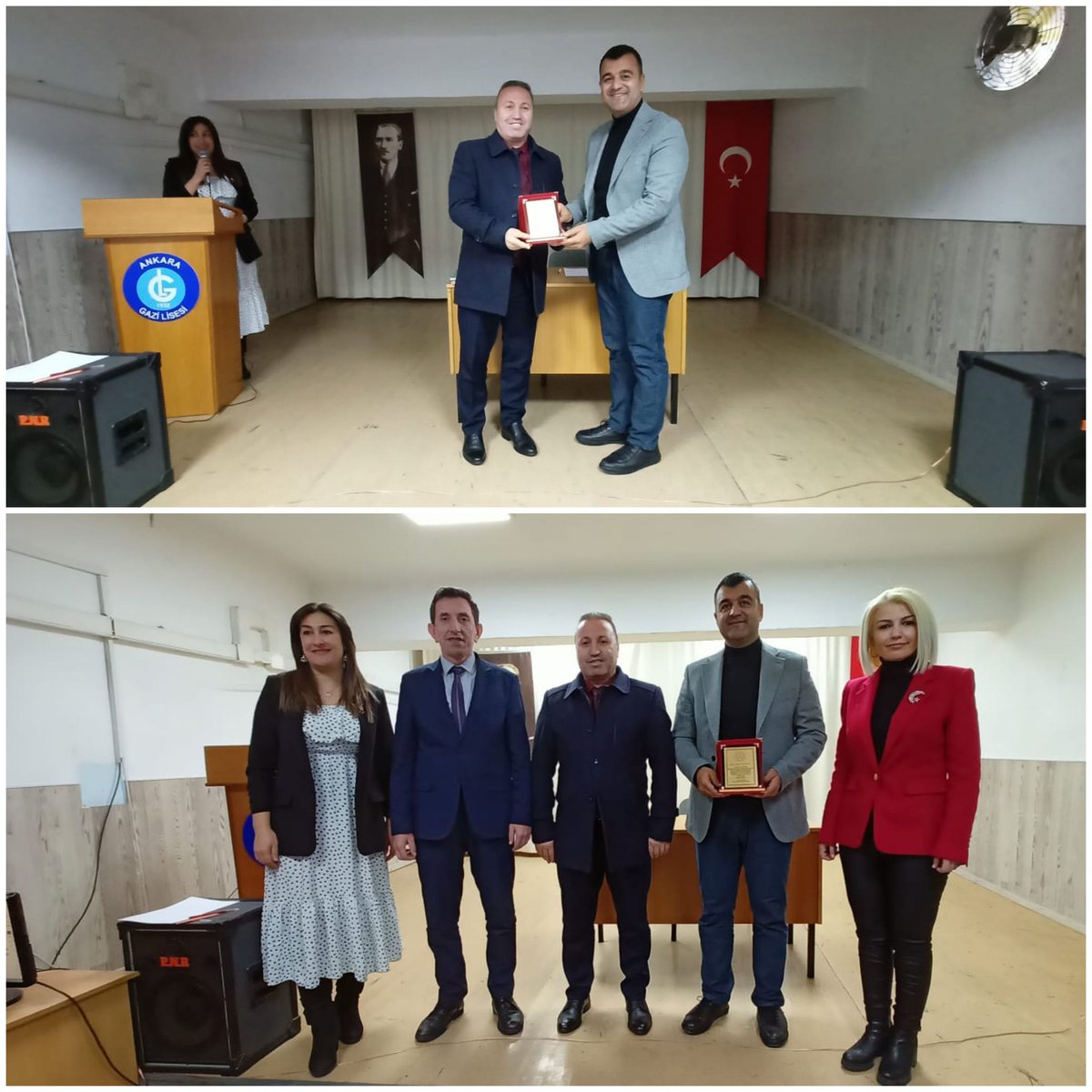 altindagmem's tweet photo. İlçe Millî Eğitim Müdürümüz Sn Hasan Yıldırım, Başkent Öğretmen Atölyeleri projesi kapsamında Yazar Mikail Okumuş tarafından ilçemiz öğretmenlerine yönelik "Etkili Materyallerle Din Öğretimi" konulu seminere katıldı. Kendilerine Şube Md. Sn Dilek Bahçivanlar eşlik etti
@MemAnkara https://t.co/PQzs1ew04K