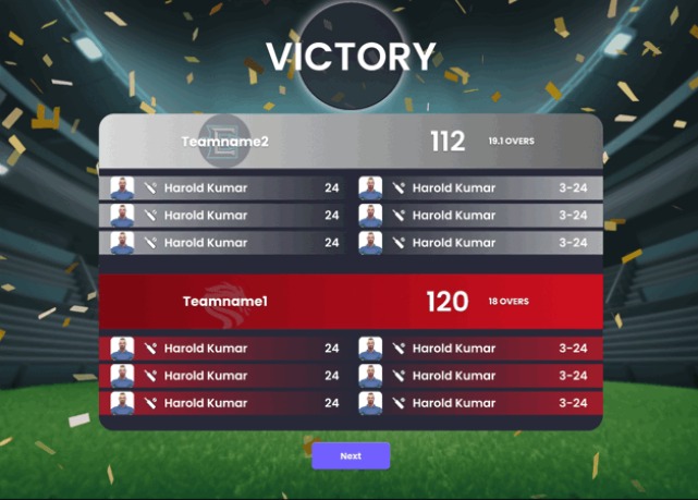 CricketStarMngr's tweet photo. 1/🧵Attention #CSM Managers!

With the latest test run, we have continued production to strengthen the core around the match, post-match Winner/Loser screens with added confetti animations and extended tactics:

#Cricket #CricketFans #CricketCommunity #VirtualCricket #P2E https://t.co/FXsEEkIZHO