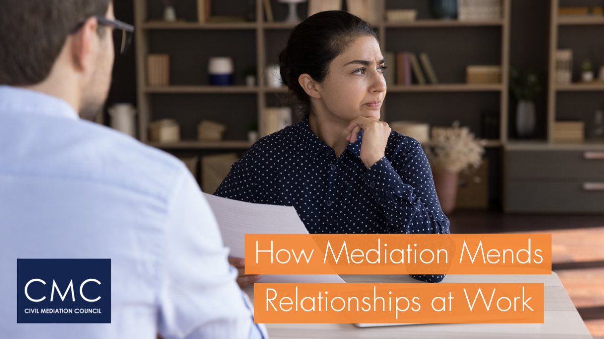 civil_mediation's tweet image. Looking for an effective way to mend #relationships when there is a #disagreement at work? Consider #mediation! According to @acasorguk, mediation can help reduce grievances and conflict, and improve #workplaceculture: civilmediation.org/introducing-me…