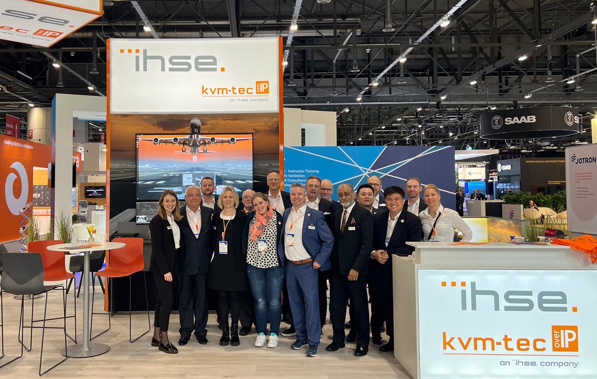 A big "Thank you!" to everybody who visited us at #AirspaceWorld!
We had a great show in Switzerland &amp; loved showing our innovative KVM solutions for every airport application: from take off to landing &amp; beyond!
We hope to see you again next year!
#ihse #kvmtec #KVMairport #ATM
