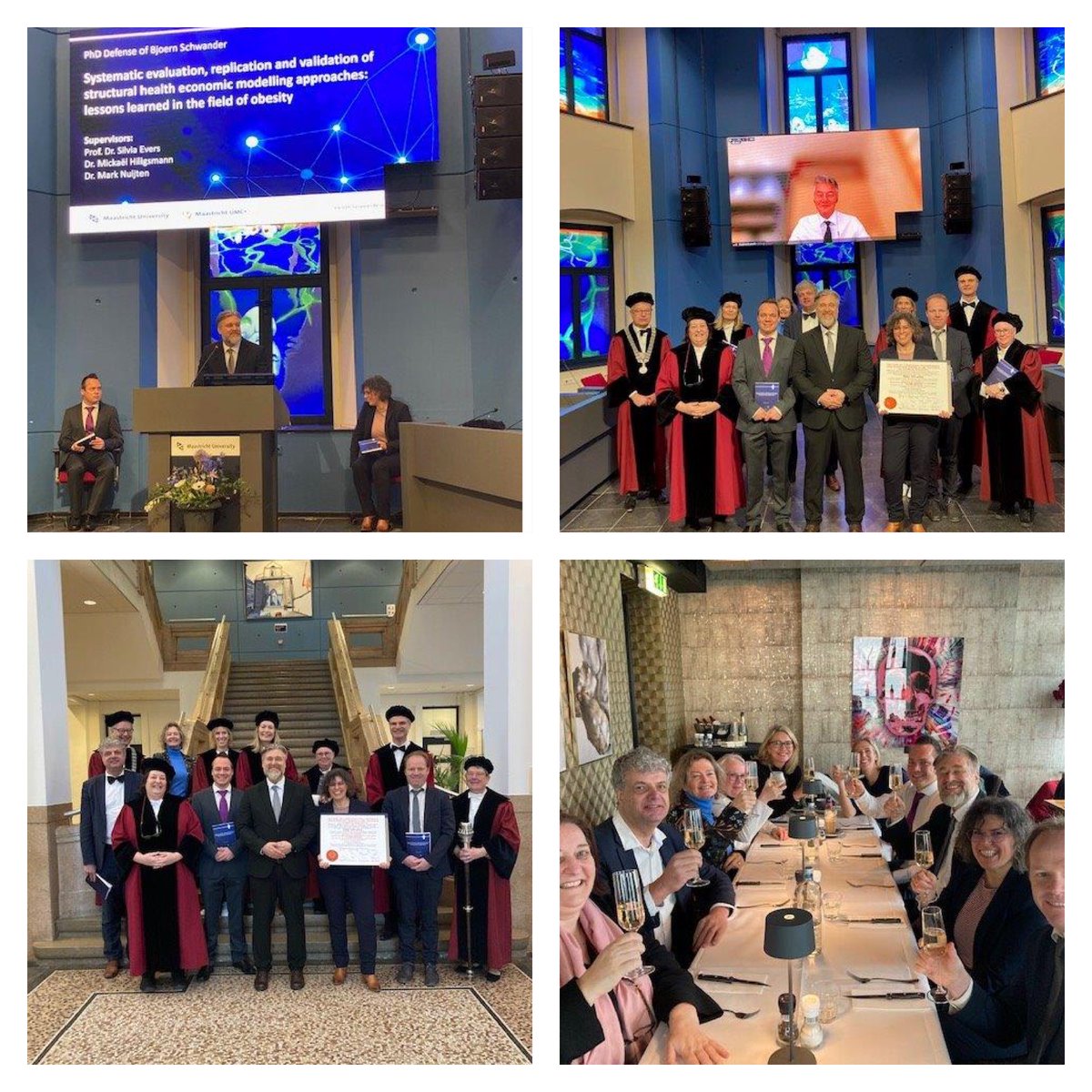 Last Monday, March 6th, Bjoern Schwander defended his thesis: "Systematic evaluation, replication and validation of structural health economic modelling approaches: lessons learned in the field of obesity"

Congrats, Dr. Bjoern Schwander!

<a href="/evers_silvia/">Silvia Evers</a> <a href="/VHC_CAPHRI_UM/">VHC_CAPHRI_UM</a> <a href="/CAPHRI_UM/">CAPHRI</a>