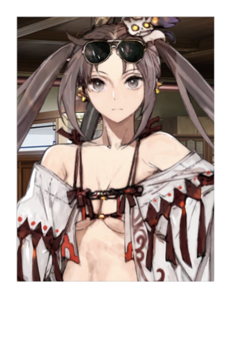 虞美人(Fate) 「推しの証明写真助かる 」|シードのイラスト