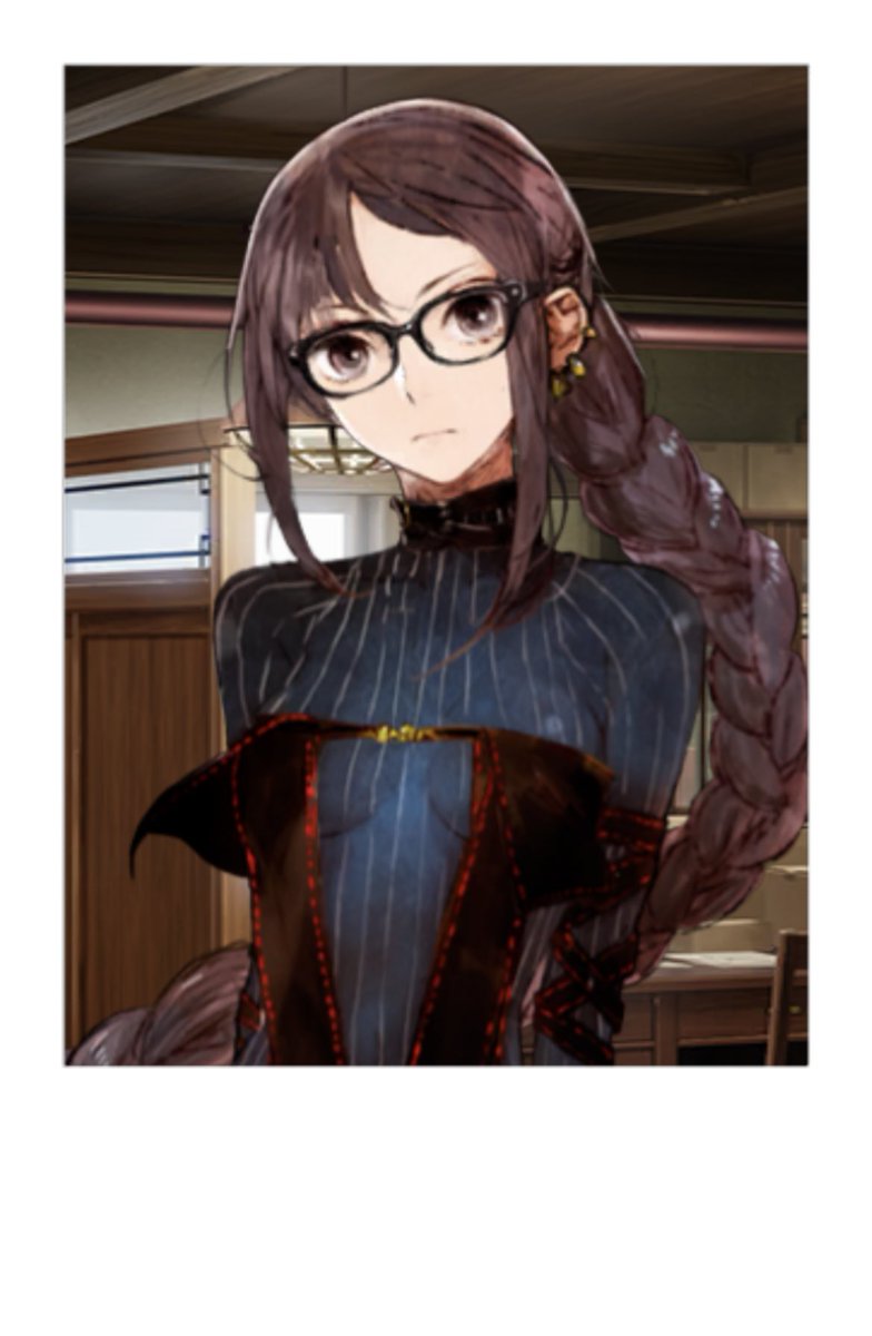 虞美人(Fate) 「推しの証明写真助かる 」|シードのイラスト