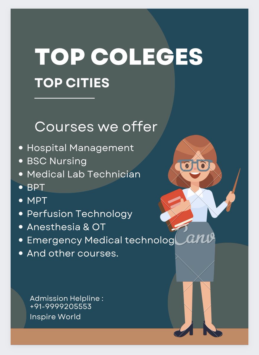 Admission in Top colleges and Universities. Scholarship available

#admission #freeadmission #Scholarship #topcolleges