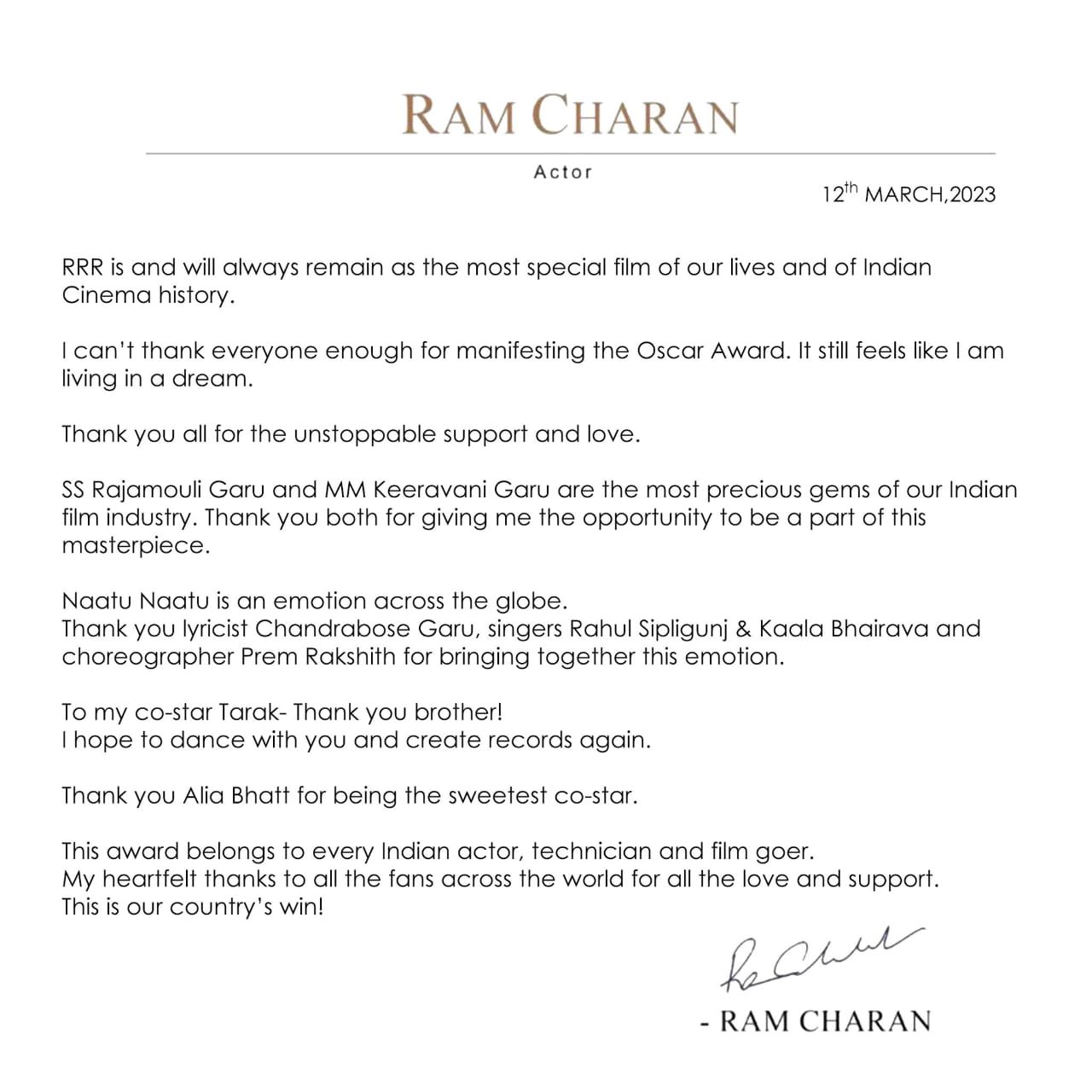 Cinemania On Twitter RamCharan On NaatuNaatu Winning The Oscar For cinemania-on-twitter-ramcharan-on-naatunaatu-winning-the-oscar-for
