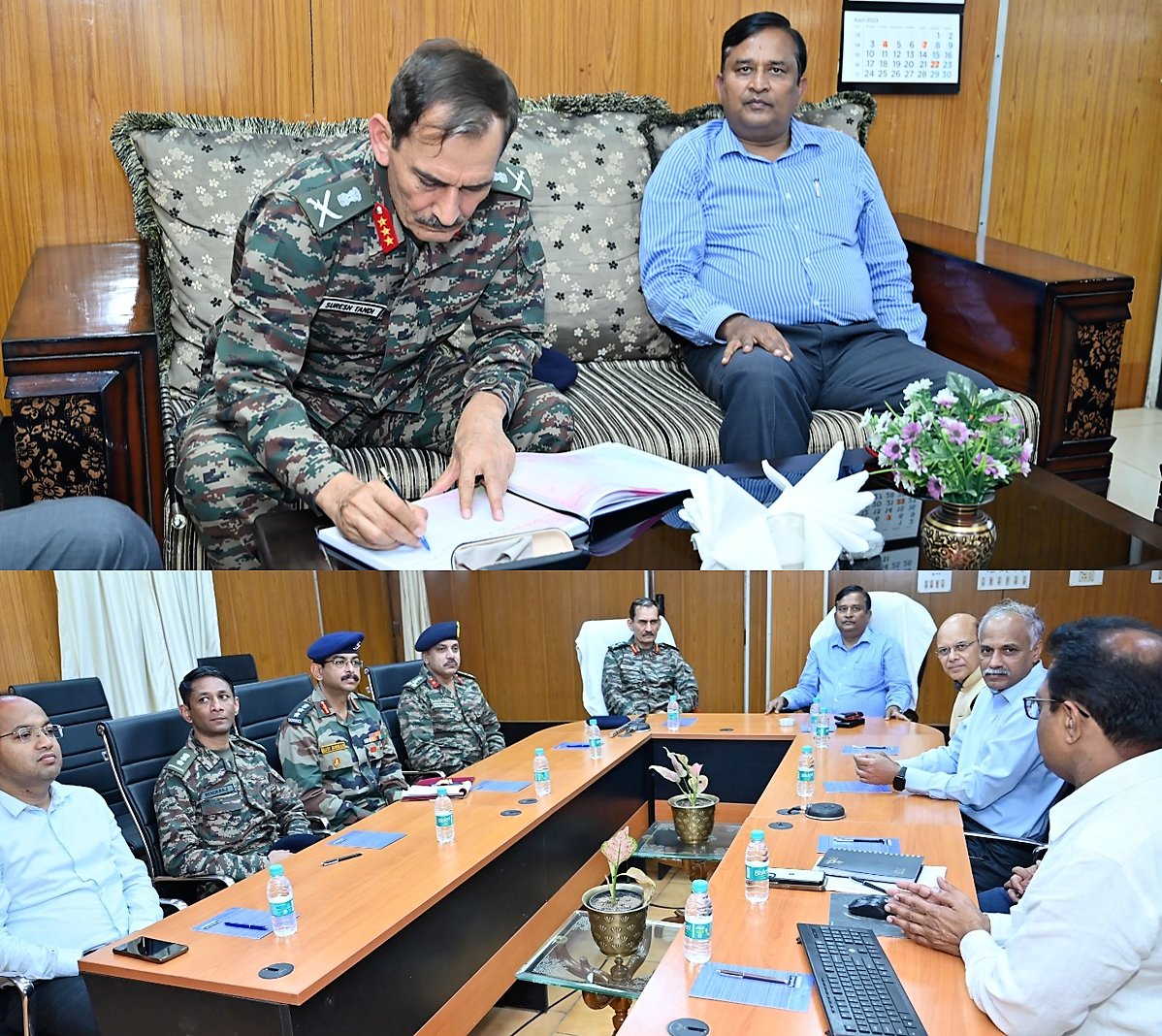 Lt Gen S C Tandi, VSM, DGOS &amp; Col Comdt visited <a href="/TCLKanpur/">Troop Comforts Ltd</a> on 10.03.2023. He appreciated efforts made by Troop Comforts Ltd in developing niche products specially SCME items...