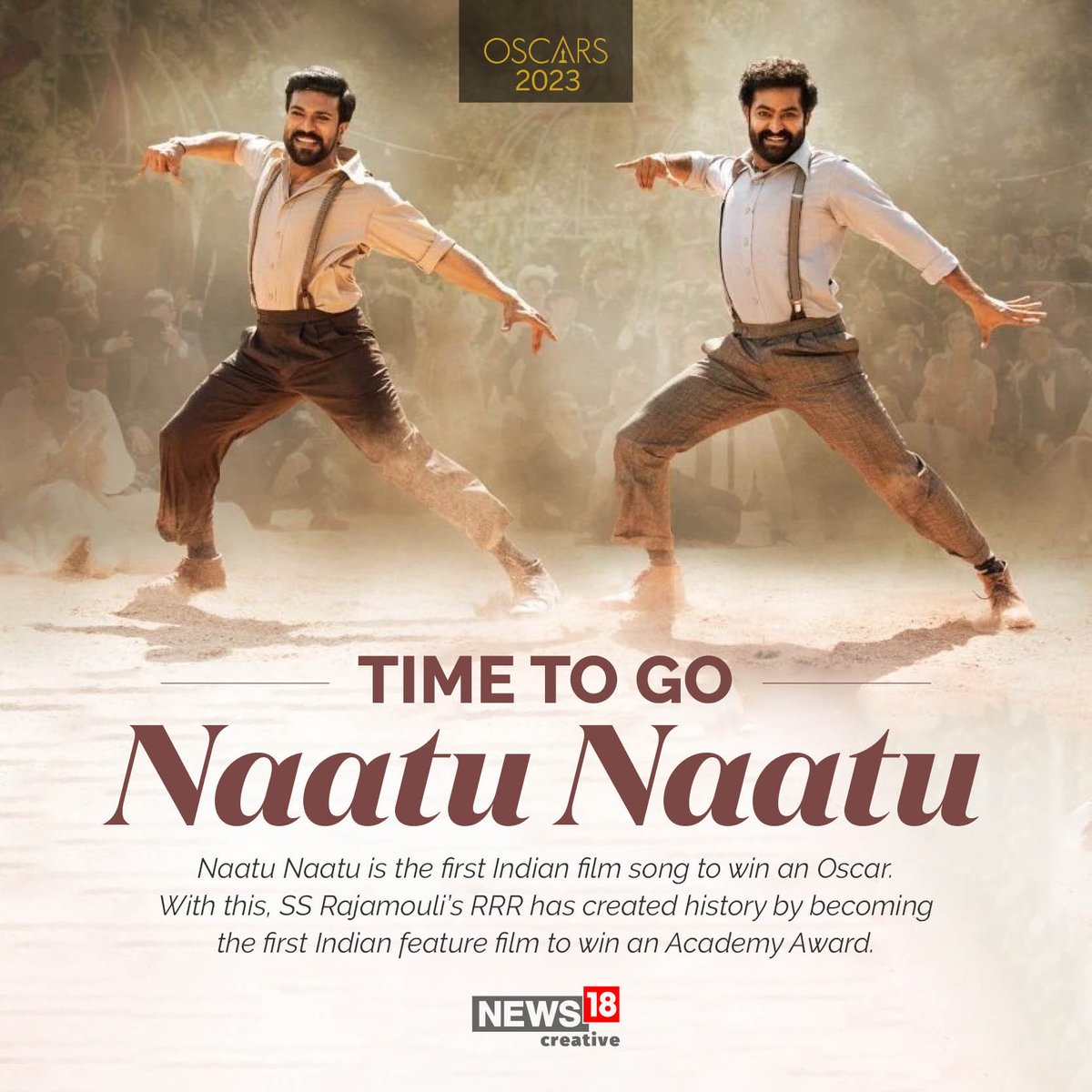 Nw18Graphics's tweet photo. Did you know #NaatuNaatu, the first Indian film song to win an #Oscar was shot at Mariinsky Palace, the official residence of #Ukraine's President in #Kyiv?

The song was filmed in August 2021, a few months before the Russian invasion of Ukraine.
#RRR #SSRajamouli #AcademyAwards https://t.co/OxbwM6WM8N