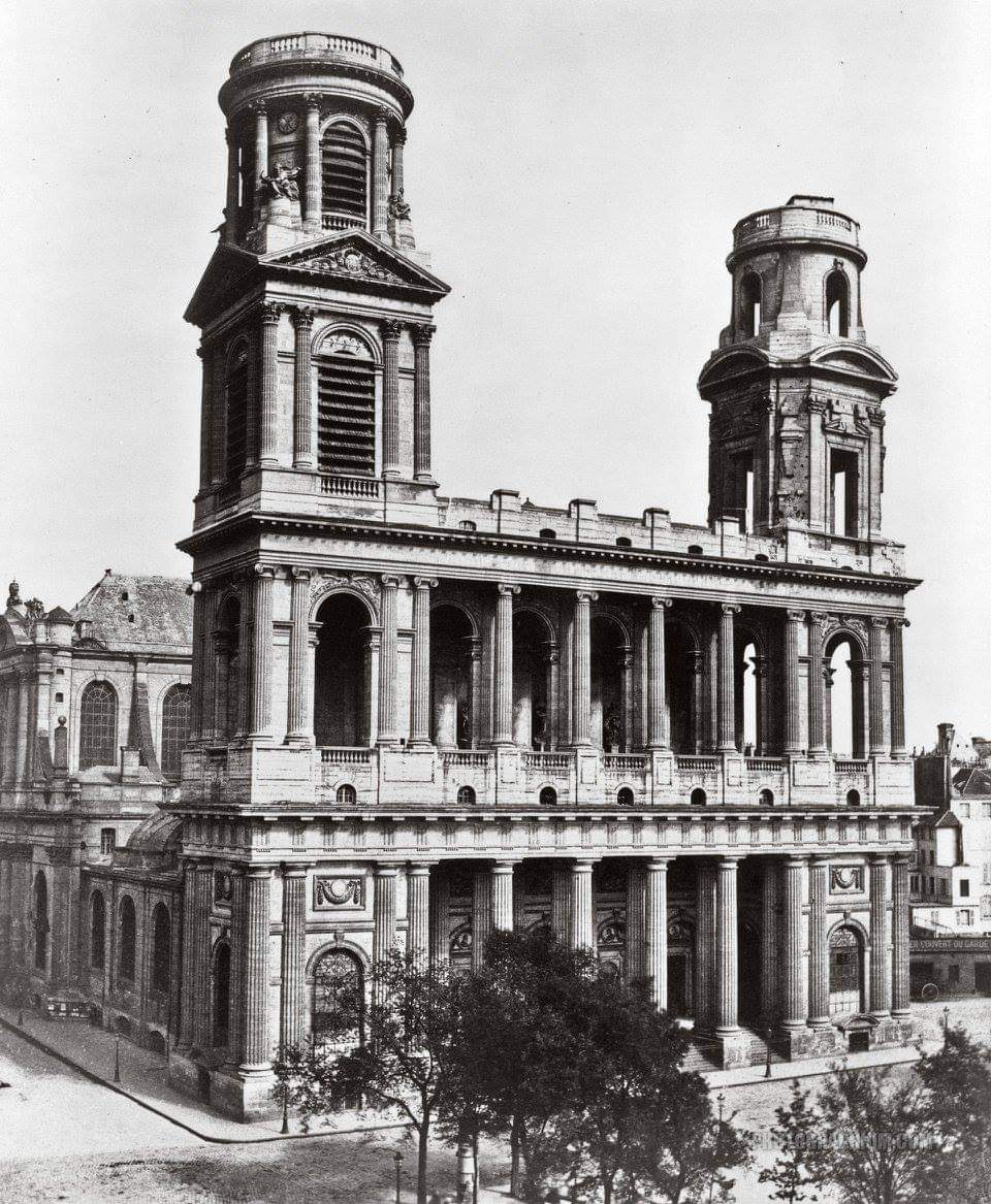 Église Saint-Sulpice. 
1865. Paris